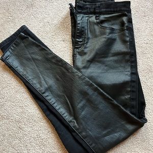 Ladies Pleather Pants Medium